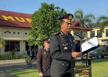 Kapolres Musi Rawas : Jaga Keutuhan Bangsa Indonesia. (Foto/Dika).