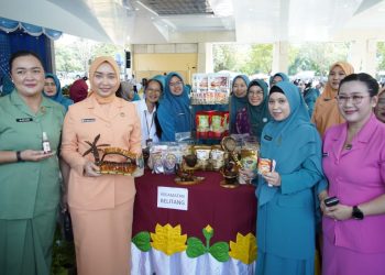 PKK Oku Timur Gelar Peringatan HKG 54 Tahun 2026 di Balai Rakyat. (Foto/Yesianti).