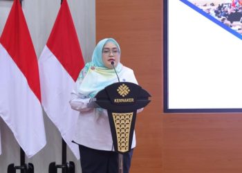 Kemnaker: JKP Instrumen Penting Pelindungan dan Pengembangan Karier Pekerja. (Foto/Humas).