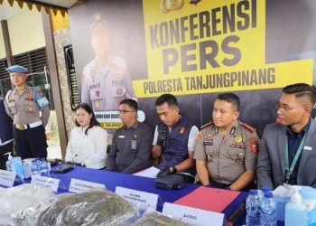 Jadi Pengedar Ganja, Oknum Pegawai Pemprov Kepri Diringkus Polisi. (Foto/Doc).