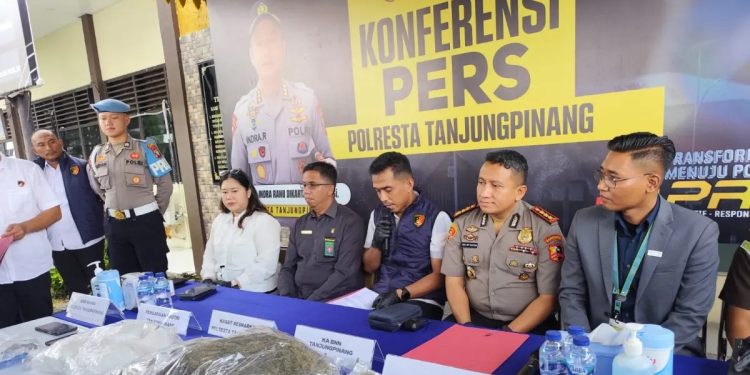 Jadi Pengedar Ganja, Oknum Pegawai Pemprov Kepri Diringkus Polisi. (Foto/Doc).
