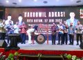 Gubernur Kepri Ansar Ahmad Buka Rakorwil ADKASI Sumatera di Batam. (Foto/Humas).