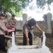 Kapolres Langkat Ziarah Ke TMP Pangkalan Brandan, untuk mengenag Jasa Para Pahlawan. (Foto/Jhon).