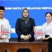 Plh Wali Kota Batam Li Claudia Candra, menerima WTPdari BPK RI. (Foto/Kominfo)