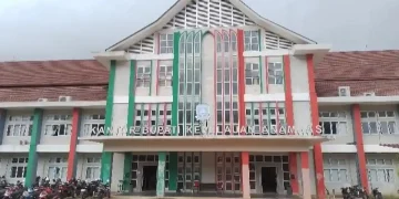 Kantor Bupati Kabupaten Kepulauan Anambas (KKA) di Tarempa. (Foto/Dokumentasi).