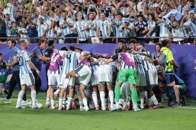 Timnas Argentina Akan Hadapi Inggris di Semifinal Piala Dunia 2026. (Foto/Internet).