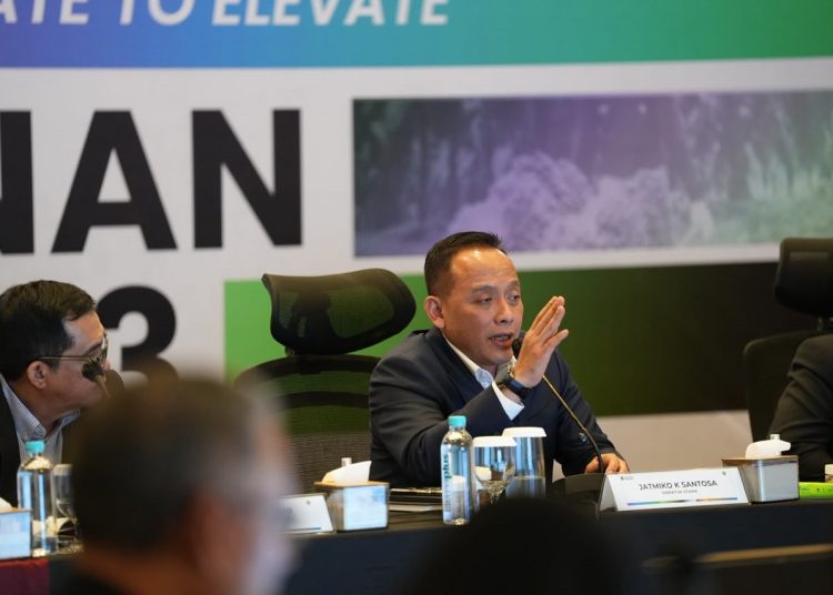 Pejabat PTPN IV PalmCo Raup Laba Bersih Rp3,23 Triliun pada Semester I 2026. (Foto/Sabungan).