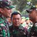 Kapolres Binjai Sambut Kunjungan Pangdam I/BB di Kodim 0203 LKT. (Foto/Jhon)