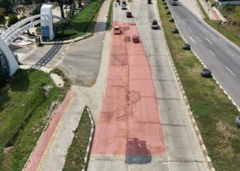 BP Batam Pastikan Perbaikan Jalan Gajah Mada Lebih Berkualitas Dan Nyaman. (Foto/Humas).