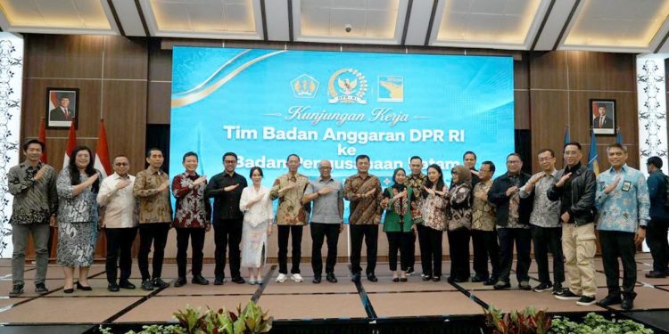 BP Batam Terima Kunker Banggar DPR RI, Perkuat Batam sebagai Pusat Investasi Nasional. (Foto/Humas).