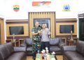 Perkuat Sinergi TNI-Polri, Kapolres Langkat Silaturahmi dengan Dandim 0203/Langkat. (Foto/Jhon)