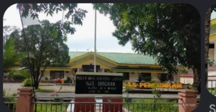 Kantor Dinas Pendidikan Kab.Langkat di Stabat. (Foto/Supriadi).