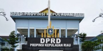 Gedung  DPRD provinsi Kepri di Dompak Tanjungpinang. (Foto/Istimewa).