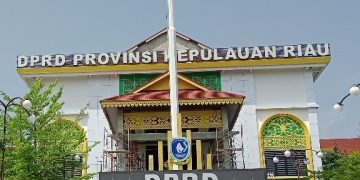 Kantor atau Gedung DPRD Provinsi Kepulauan Riau (Kepri) di Dompak, Tanjungpinang. (Foto/Dok).