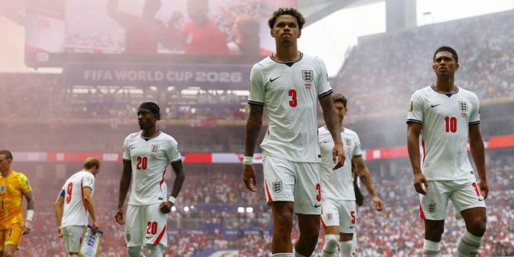 Inggris Gagal Melaju ke Final Piala Dunia 2026 Setelah Tumbang 1-2 Dari Argentina. (Foto/Internet).
