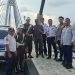 Patroli Gabungan Tertibkan Parkir Di Jembatan Bbarelang. (Foto/Humas).