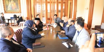 Delegasi Indonesia-Iran sedang Bahas Penguatan Pelatihan Vokasi di kedua negara. (Foto/Humas).
