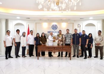 Kemnaker dan BPD HIPMI Jaya Teken Kesepahaman Bersama untuk Tingkatkan Keterampilan Tenaga Kerja. (Foto/Humas).