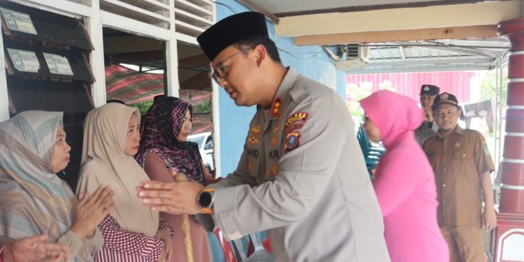 Kapolres Langkat AKBP David Triyo Prasojo, S.H., S.I.K., M.Si.(Foto/Jhon).