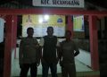 Bhabinkamtibmas Polsek Secanggang Ajak Dukung Keamanan Lingkungan. (Foto/Jhon).