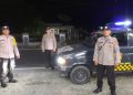 Tekan Kriminalitas Malam Hari Polsek Pangkalan Susu Gelar Patroli Antisipasi 3C . (Foto/Jhon)