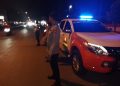 Cegah Begal danTawuran, Personil Polres Langkat Sisir Jalur Protokol Hingga Perbatasan. (Foto/Jhon)