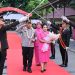 Pisah Sambut Kapolres Langkat, AKBP David Triyo. (Foto/Jhon).
