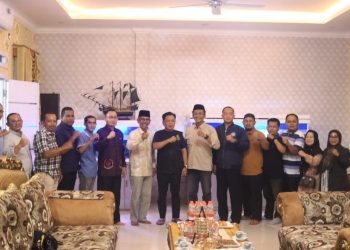 Bupati Meranti Terima Kunjungan Mahasiswa IAIN Bengkalis Untuk Mohon Izin KKN Tahun 2026. (Foto/Istimewa).
