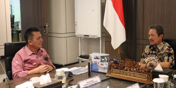 Gubernur Kepri  Usulkan Penambahan 18 Titik Koperasi KNMP Prioritas Ke Kementerian KKP. (Foto/Istimewa).