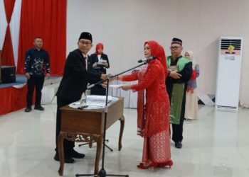 DPRD Muratara Gelar Rapat Paripurna PAW Masa Jabatan 2024-2029. (Foto/Igo).