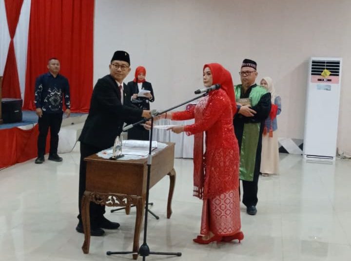 DPRD Muratara Gelar Rapat Paripurna PAW Masa Jabatan 2024-2029. (Foto/Igo).