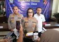 Kabid Humas Polda Kepri saat memberikan keterangan pers. (Foto/Istimewa).
