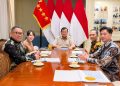 Presiden Prabowo Subianti panggil Ketua BP Batam Amsakar Achmad dan Wakil Ketua BP Batam Li Claudia  Chandra. (Foto/Humas).
