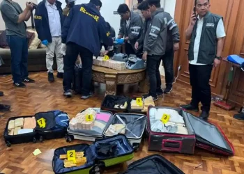 Tim Gabungan Polri Geledah Rumah Mewah di Sentul Dan Temukan Emas Dan Uang Senilai Rp 476 Miliar. (Foto/Net).
