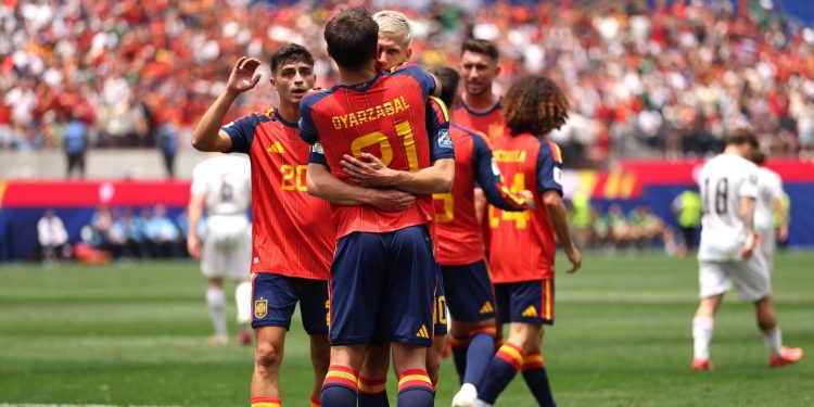 Spanyol Lolos ke Babak 16 Besar Piala Dunia 2026, Setelah Kalahkan Austria 3-0. (Foto/Internet).