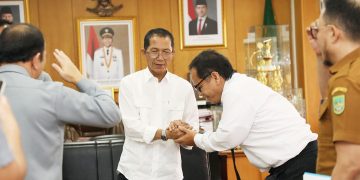 Pemko Batam dan Kemenkum Kepri Teken MoU Posbakum Tiap Keluurahan. (Foto/Humas).