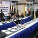 Kapolda Kepri melakukan konfrensi Pers bersama aparat hukum lainnya di Mapolda Kepri. (Foto/Istimewa).