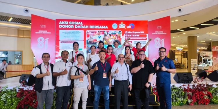 Keluarga Besar Ful Gaspel Susimatha Gelar Aksi Donor Darah. (Foto/Abram).