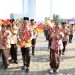 Amsakar Achmad Bertindak Sebagai Pembina Upacara Peringatan Hari Pramuka ke-65 Tingkat Kota Batam. (Foto/Istimewa).