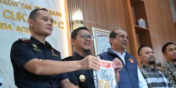 Bea Cukai Aceh Gagalkan Dugaan Penyelundupan 2,9 Kg Emas ke Malaysia. (Foto/Humas).