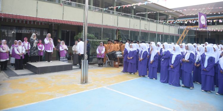 Program YKI Kepri Goes To School Digelar di SMA Negeri 3 Batam. (Foto/Istimewa).