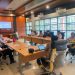 Diskominfo Dan Anggota Tim Percepatan Pembangiunan Tulang Bawang Gelas FGD. (Foto/Masderik).