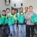 Kapolres Langkat Silaturahmi dengan Pengemudi Ojek Online. (Foto/Jhon).