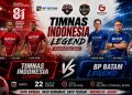 Timnas Indonesia Legend Turun ke Batam, Nyalakan Mimpi Menuju Panggung Internasional. (Foto/Istimewa).