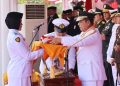 Gubernur Kepri Bertindak Sebagai Inspektur Upacara HUT RI ke-81 Tingkat Provinsi Kepri. (Foto/Iistimewa).