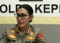 Kabid Humas Polda Kepri Kombes Pol Dr. Nona Pricillia Ohei. (Foto/Dokumentasi).