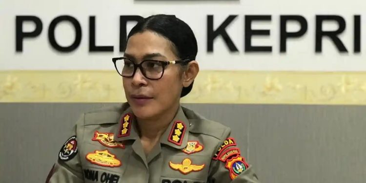Kabid Humas Polda Kepri Kombes Pol Dr. Nona Pricillia Ohei. (Foto/Dokumentasi).