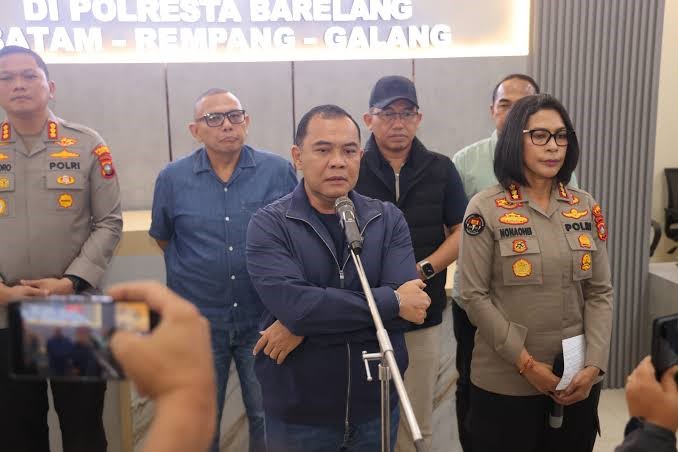Mabes Polri Gerebek Loksi Perjudian di Game Zone Nagoya Food Court. (Foto/Istimewa).