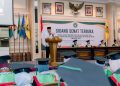 Para Siswa/Siswi Sekolah Tinggi Ilmu Shuffah Al-Qur’an Abdullah bin Mas’ud. (Foto/Maria).