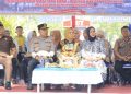 Kapolres Langkat Hadiri Peringatan Brandan Bumi Hangus ke-79 Pangkalan Berandan. (Foto/Jhon).
